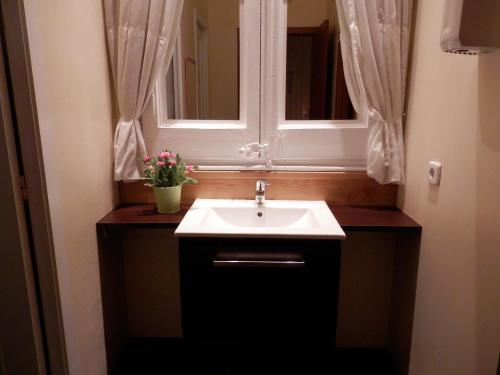 Barcelona Central Garden Hostal tesisinde bir banyo