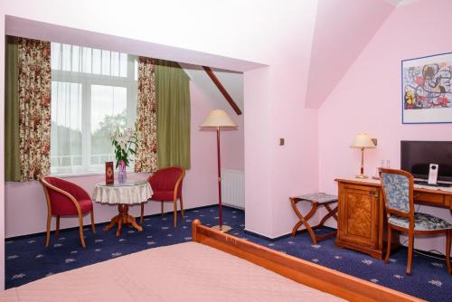 Μια τηλεόραση ή/και κέντρο ψυχαγωγίας στο Hotel Rezydencja