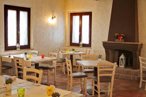 Restoranas ar kita vieta pavalgyti apgyvendinimo įstaigoje La Locanda dei Gagliardi