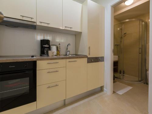 Køkken eller tekøkken på Apartments Villa Grande