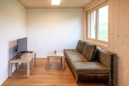 Posezení v ubytování Hus Bündt