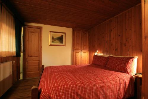Katil atau katil-katil dalam bilik di Albergo Villa Anna Maria