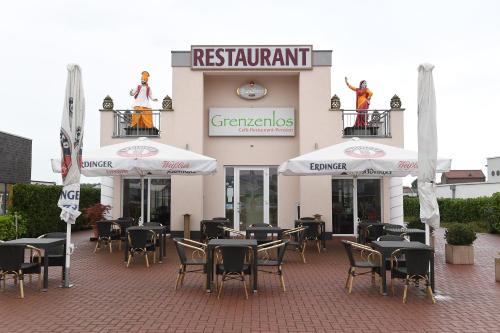 Restoran atau tempat lain untuk makan di Pension Grenzenlos