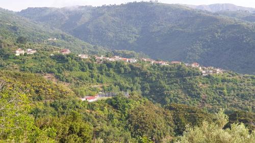 a small town on a hill in the mountains at Alagonia Country Homes in Alagonía