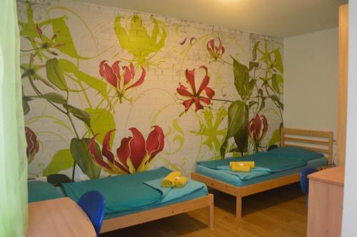 Ένα ή περισσότερα κρεβάτια σε δωμάτιο στο Apartment ARIA, KOPER CENTER