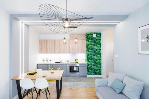 Kuchyňa alebo kuchynka v ubytovaní Grand Apartament