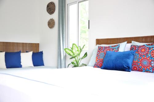 Katil atau katil-katil dalam bilik di Pazifico Villas