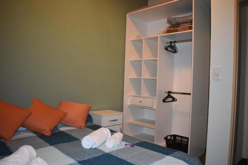 Ένα ή περισσότερα κρεβάτια σε δωμάτιο στο Duplex Samay - Families only-