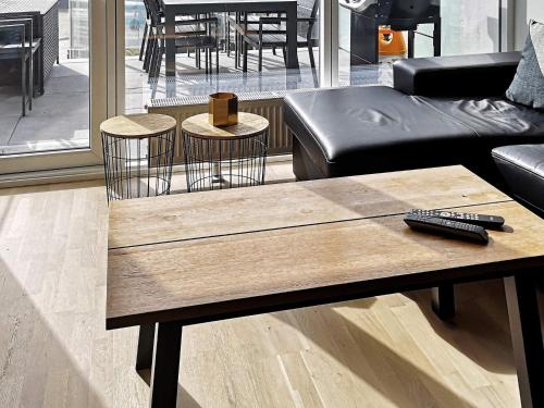 Posezení v ubytování Luxury Spa Apartment in Sondervig - By Traum Ferienwohnungen
