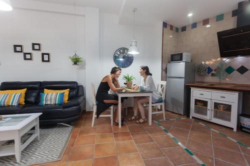 Η κουζίνα ή μικρή κουζίνα στο Casa Larga