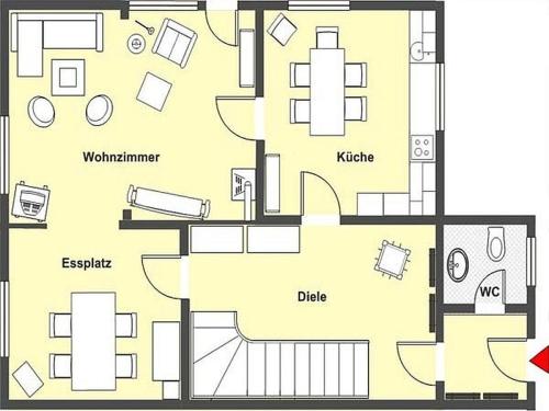 Κάτοψη του Haus Siebenschläfer