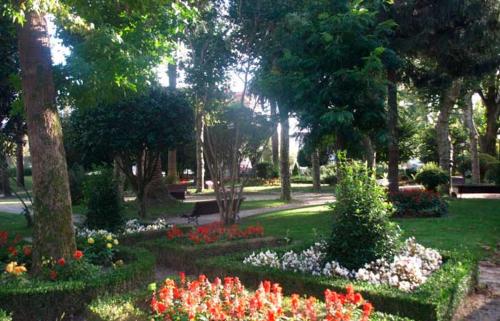 Vonkajšia záhrada v ubytovaní Iacobus VUT-CO-00371O