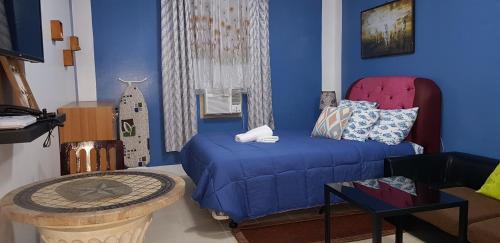 Гостиная зона в Saekyung Condo Near Diving Sites+Netflix+Wifi