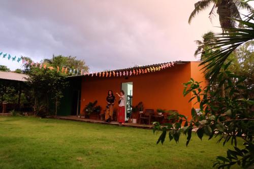 Zahrada ubytování Lana Land Homestay Phu Quoc