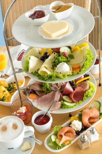 Jídlo v penzionu nebo okolí