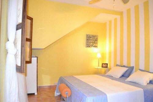 Katil atau katil-katil dalam bilik di Sea View House