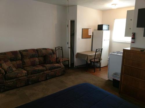 Χώρος καθιστικού στο The Ohio Motel