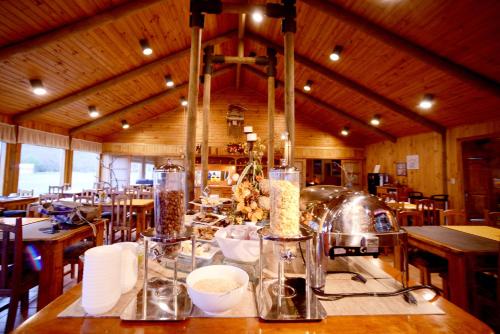Restaurace v ubytování Hotel del Paine