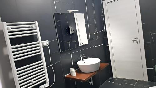 Koupelna v ubytování Notti Rosa B&B