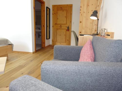 Posezení v ubytování Schorta's Alvetern - Boutique Hotel