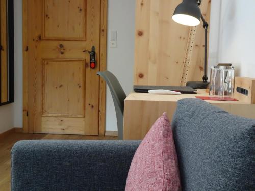 Posezení v ubytování Schorta's Alvetern - Boutique Hotel