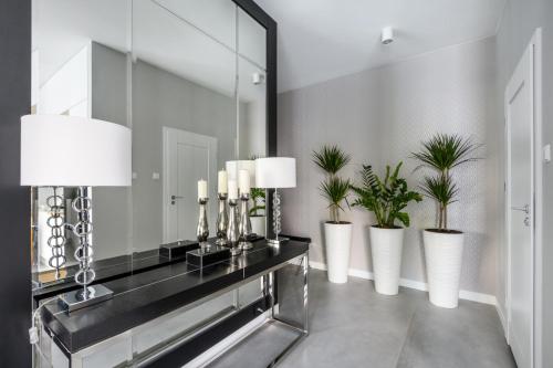 Fotografie z fotogalerie ubytování ZLOTA Luxury Apartments ve Varšavě