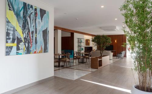 Posezení v ubytování Hotel Afonso V & SPA