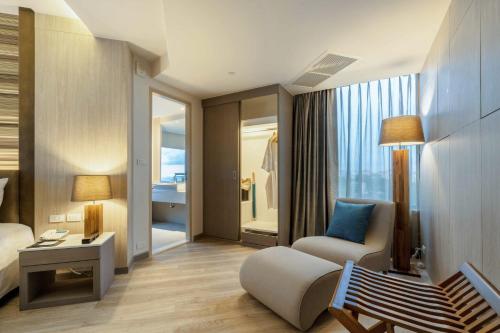 Et opholdsområde på Cape Dara Resort