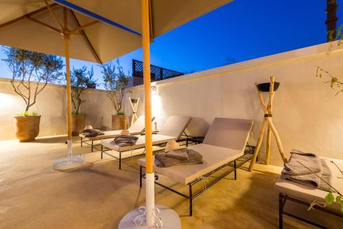 Et opholdsområde på Medina Sun