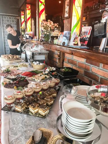 Jídlo v bed and breakfast nebo okolí