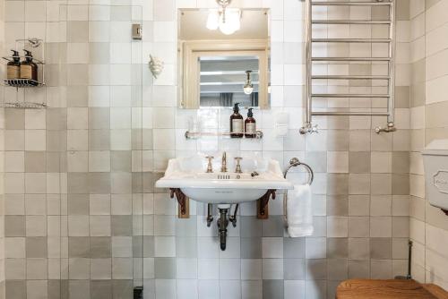 Kylpyhuone majoituspaikassa Logement Petit Beijers