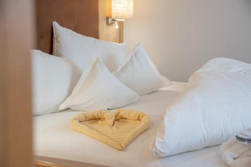 Postel nebo postele na pokoji v ubytování Hotel Theiner