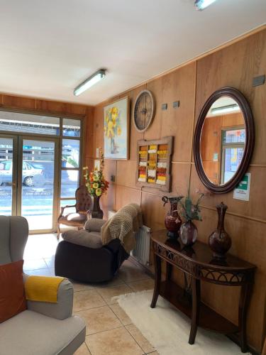 Χώρος καθιστικού στο Hotel Costa del Mar