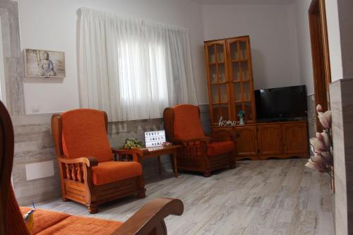 TV a/nebo společenská místnost v ubytování Yanez Sweet Home Valsequillo de GC