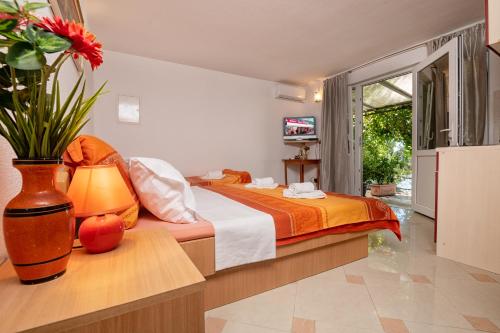 Krevet ili kreveti u jedinici u objektu Apartments Darden