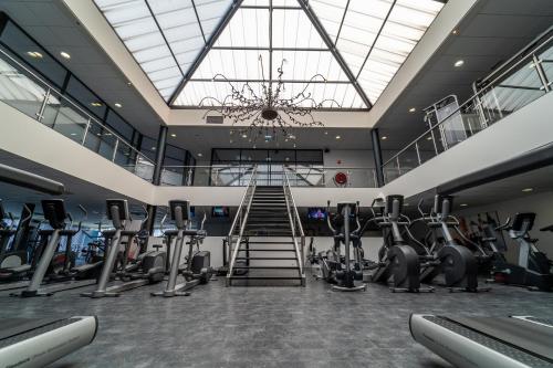 Het fitnesscentrum en/of fitnessfaciliteiten van Hotel De Bonte Wever Assen