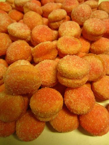 a pile of donuts sitting on top of a table at Agriturismo Il Muto di Gallura in Aggius