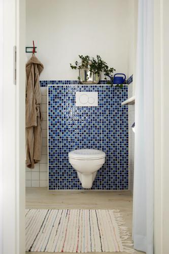 Ένα μπάνιο στο Bed & Breakfast Wesseloh