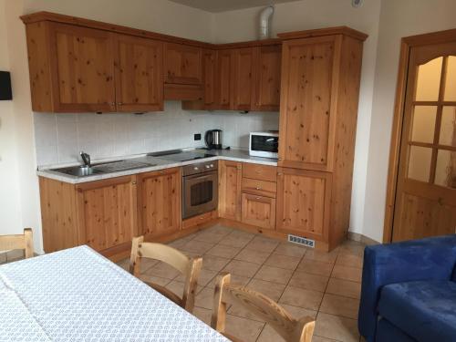 Dapur atau dapur kecil di Casa Vacanze Sablonera