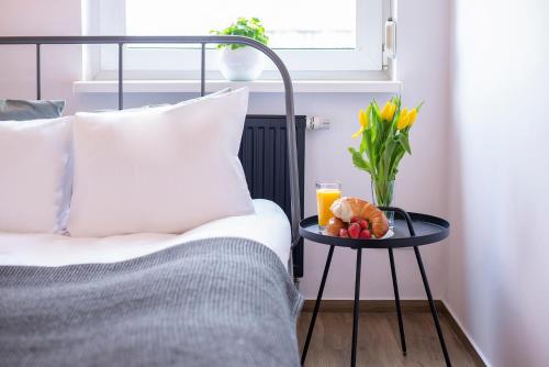 Posteľ alebo postele v izbe v ubytovaní Apartament Alicante Górny Sopot by Noclegi Renters