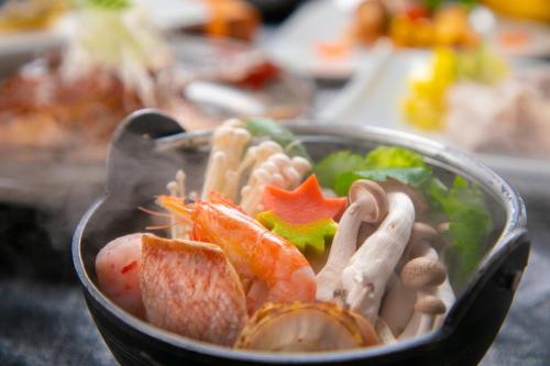 Makanan di atau berdekatan ryokan