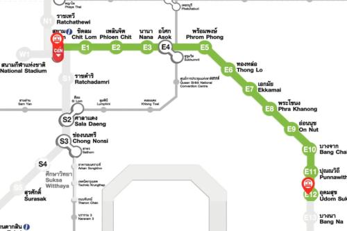 Gambar di galeri bagi U1 Large 2 bed rooms BTS Udomsuk di Bangkok