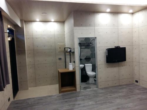 Kúpeľňa v ubytovaní 涵庭民宿