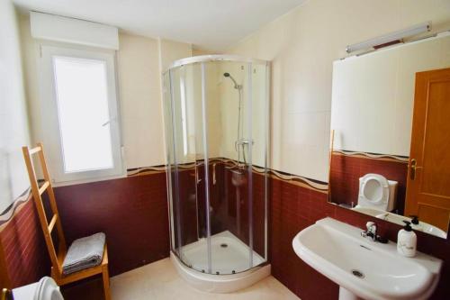 Koupelna v ubytování Apartamento En Baeza