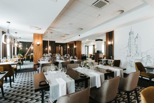 Restaurace v ubytování Focus Hotel Premium Kraków