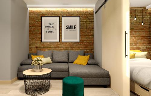 Posedenie v ubytovaní Apartament Bojary