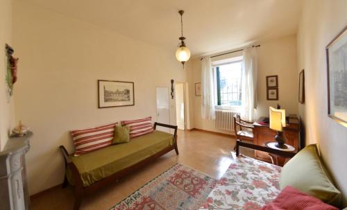 Et opholdsområde på Villa Buonaparte