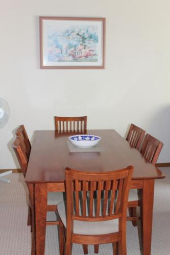 Zona de estar de Denham's Beachfront