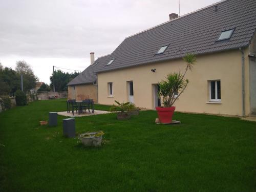 Zahrada ubytování Gîte de La Basse Roche