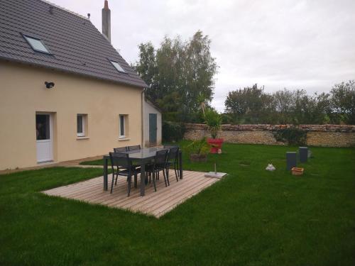 Zahrada ubytování Gîte de La Basse Roche